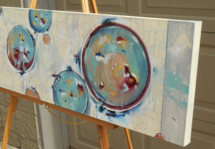 Original art for sale at UGallery.com | Lost In You by Cynthia Ligeros | $925 | oil painting | 12' h x 36' w | photo 2