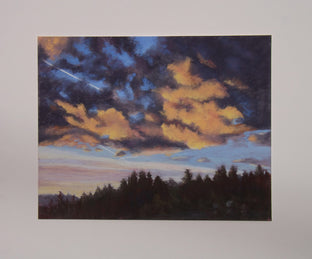 Original art for sale at UGallery.com | Sierra Sunset by Patricia Prendergast | $475 | pastel artwork | 11' h x 14' w | photo 2