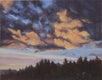 Original art for sale at UGallery.com | Sierra Sunset by Patricia Prendergast | $475 | pastel artwork | 11' h x 14' w | thumbnail 3