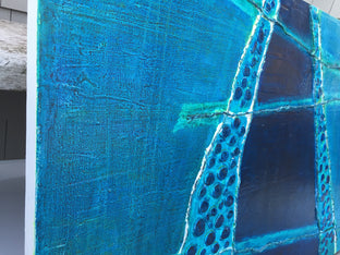 Silk Road II by Pat Forbes |  Side View of Artwork 