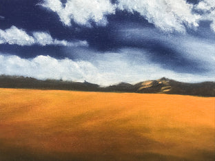 Silver Lining IX by Mandy Main |   Closeup View of Artwork 