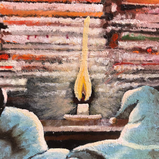 A Lume Di Candela by Simone Giaiacopi |   Closeup View of Artwork 