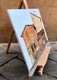 Original art for sale at UGallery.com | Casa di Mattoni Rossi by Simone Giaiacopi | $1,800 | oil painting | 18.9' h x 24.8' w | thumbnail 2