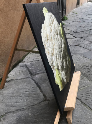 Cavolfiore by Simone Giaiacopi |  Side View of Artwork 