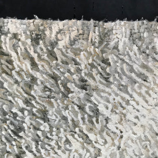 Lembo di Asciugamano Bianco by Simone Giaiacopi |   Closeup View of Artwork 