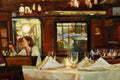 Original art for sale at UGallery.com | Waiting by Onelio Marrero | $500 | oil painting | 12' h x 16' w | thumbnail 4
