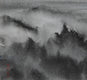 Original art for sale at UGallery.com | Mountain Reverie Series 14 by Siyuan Ma | $275 | watercolor painting | 6' h x 9' w | thumbnail 4