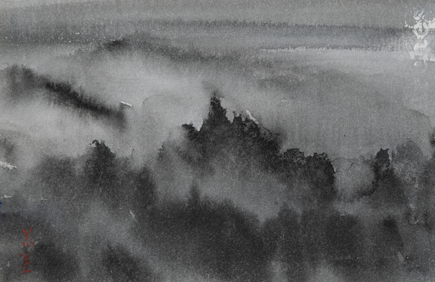 Mountain Reverie Series 14 by Siyuan Ma |  Artwork Main Image 