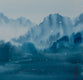 Original art for sale at UGallery.com | Mountain Reverie Series 15 by Siyuan Ma | $425 | watercolor painting | 9' h x 12' w | thumbnail 4
