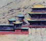 Original art for sale at UGallery.com | Watercolor Impressions of Chinese Architecture 15 by Siyuan Ma | $375 | watercolor painting | 8.2' h x 14' w | thumbnail 4