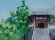 Original art for sale at UGallery.com | Watercolor Impressions of Chinese Architecture 8 by Siyuan Ma | $225 | watercolor painting | 6' h x 9' w | thumbnail 4