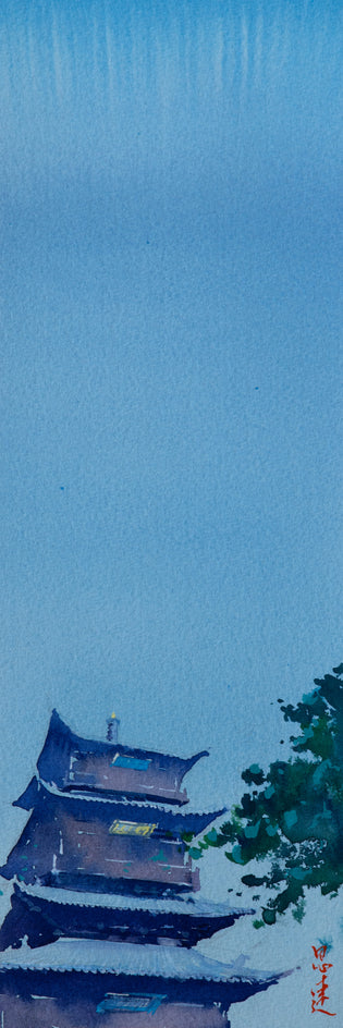 Watercolor Impressions of Chinese Architecture 3 by Siyuan Ma |  Artwork Main Image 