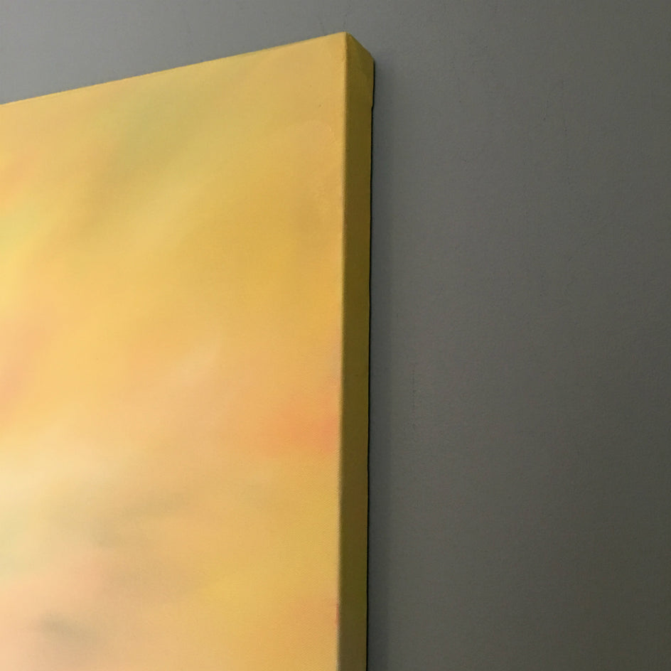 Skylight Marsh by Nancy Hughes Miller |  Side View of Artwork 