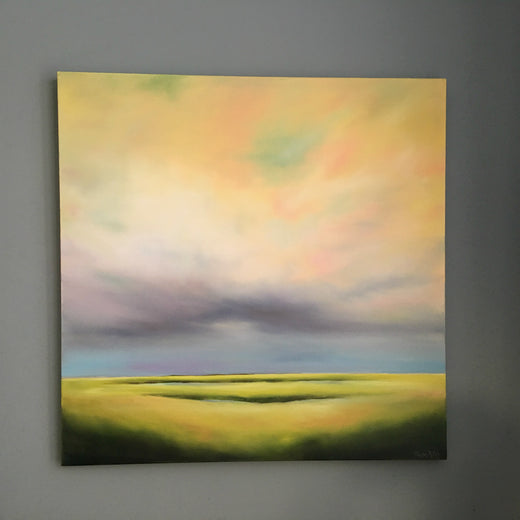 Skylight Marsh by Nancy Hughes Miller |  Context View of Artwork 