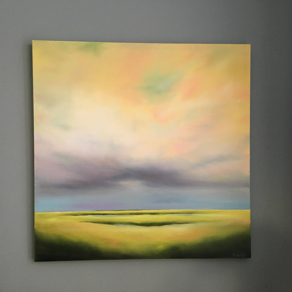 Skylight Marsh by Nancy Hughes Miller |  Context View of Artwork 