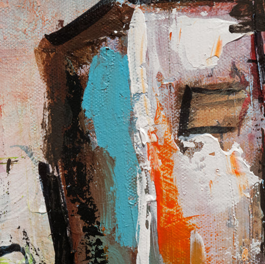 Skyline VII by Sharon Sieben |   Closeup View of Artwork 