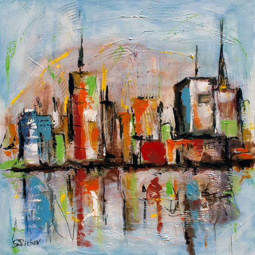 Skyline VII by Sharon Sieben |  Artwork Main Image 