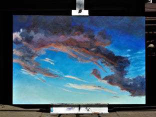 Original art for sale at UGallery.com | Sky Music by Benjamin Thomas | $3,100 | acrylic painting | 32' h x 48' w | photo 3