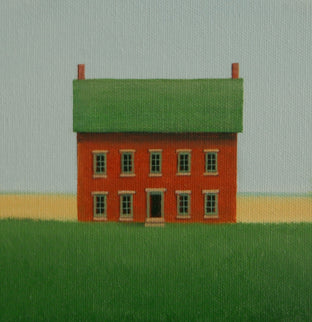 Original art for sale at UGallery.com | A Slice of the Country by Sharon France | $2,025 | acrylic painting | 12' h x 36' w | photo 4