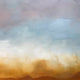 Original art for sale at UGallery.com | Slow Build by Sarah Parsons | $1,000 | oil painting | 24' h x 24' w | thumbnail 1