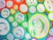 Original art for sale at UGallery.com | Smiling Faces by Natasha Tayles | $900 | acrylic painting | 24' h x 36' w | thumbnail 4