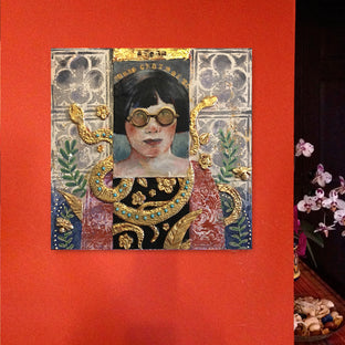 I Dreamt of Being a Snake Charmer by Darlene McElroy |  Context View of Artwork 