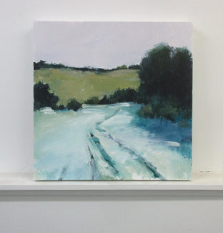 Tracks in the Snow by Janet Dyer |  Context View of Artwork 