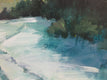 Original art for sale at UGallery.com | Tracks in the Snow by Janet Dyer | $950 | acrylic painting | 20' h x 20' w | thumbnail 4