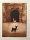 Original art for sale at UGallery.com | Snowy by Doug Lawler | $325 | printmaking | 10' h x 8' w | thumbnail 1