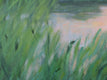 Original art for sale at UGallery.com | Solar Event over Marsh and Fen by Suzanne Massion | $875 | oil painting | 22' h x 28' w | thumbnail 4