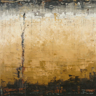 Original art for sale at UGallery.com | Solitary Schematic by Patricia Oblack | $2,850 | mixed media artwork | 30' h x 30' w | photo 1
