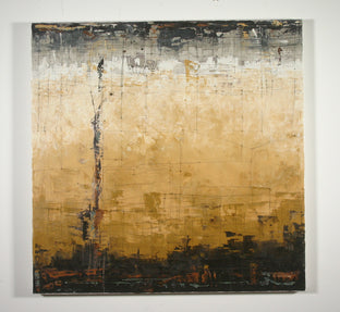 Original art for sale at UGallery.com | Solitary Schematic by Patricia Oblack | $2,850 | mixed media artwork | 30' h x 30' w | photo 3
