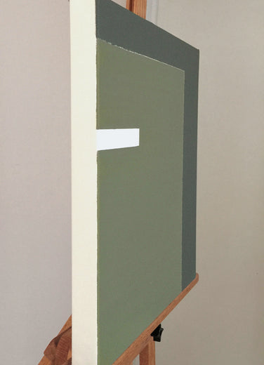 Enlightenment I by Shyun Song |  Side View of Artwork 