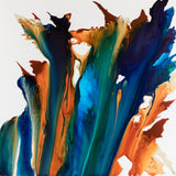 Original art for sale at UGallery.com | Exuberance by Krispen Spencer | $2,200 | acrylic painting | 36' h x 36' w | thumbnail 1