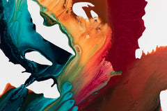 Original art for sale at UGallery.com | Taking Flight by Krispen Spencer | $2,200 | acrylic painting | 36' h x 36' w | thumbnail 4