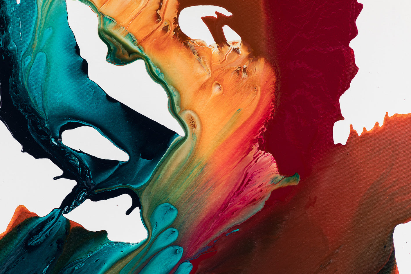 Taking Flight by Krispen Spencer |  Closeup View of Artwork 