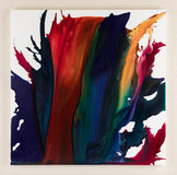 Original art for sale at UGallery.com | Evening Shadows by Krispen Spencer | $2,200 | acrylic painting | 36' h x 36' w | thumbnail 2