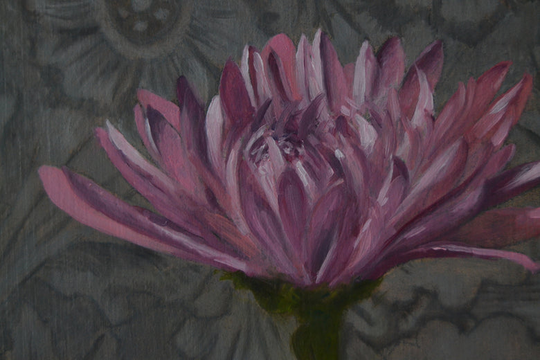 Spider Mum by Christopher Garvey |   Closeup View of Artwork 