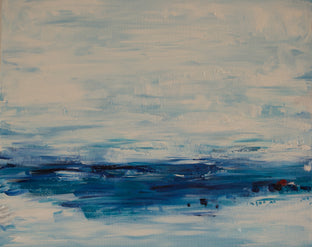Original art for sale at UGallery.com | Somewhere..Feeling Content! by Kajal Zaveri | $500 | oil painting | 16' h x 20' w | photo 1
