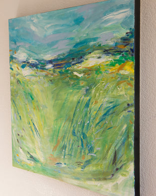 Original art for sale at UGallery.com | Somewhere Exploring by Kajal Zaveri | $2,200 | oil painting | 30' h x 30' w | photo 2