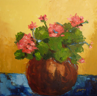 Spring Morning by Judy Mackey |  Side View of Artwork 