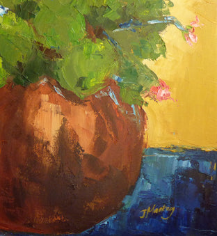 Original art for sale at UGallery.com | Spring Morning by Judy Mackey | $670 | oil painting | 24' h x 24' w | photo 1