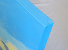 Original art for sale at UGallery.com | Spring Rain by Nancy Merkle | $1,400 | acrylic painting | 30' h x 30' w | thumbnail 2