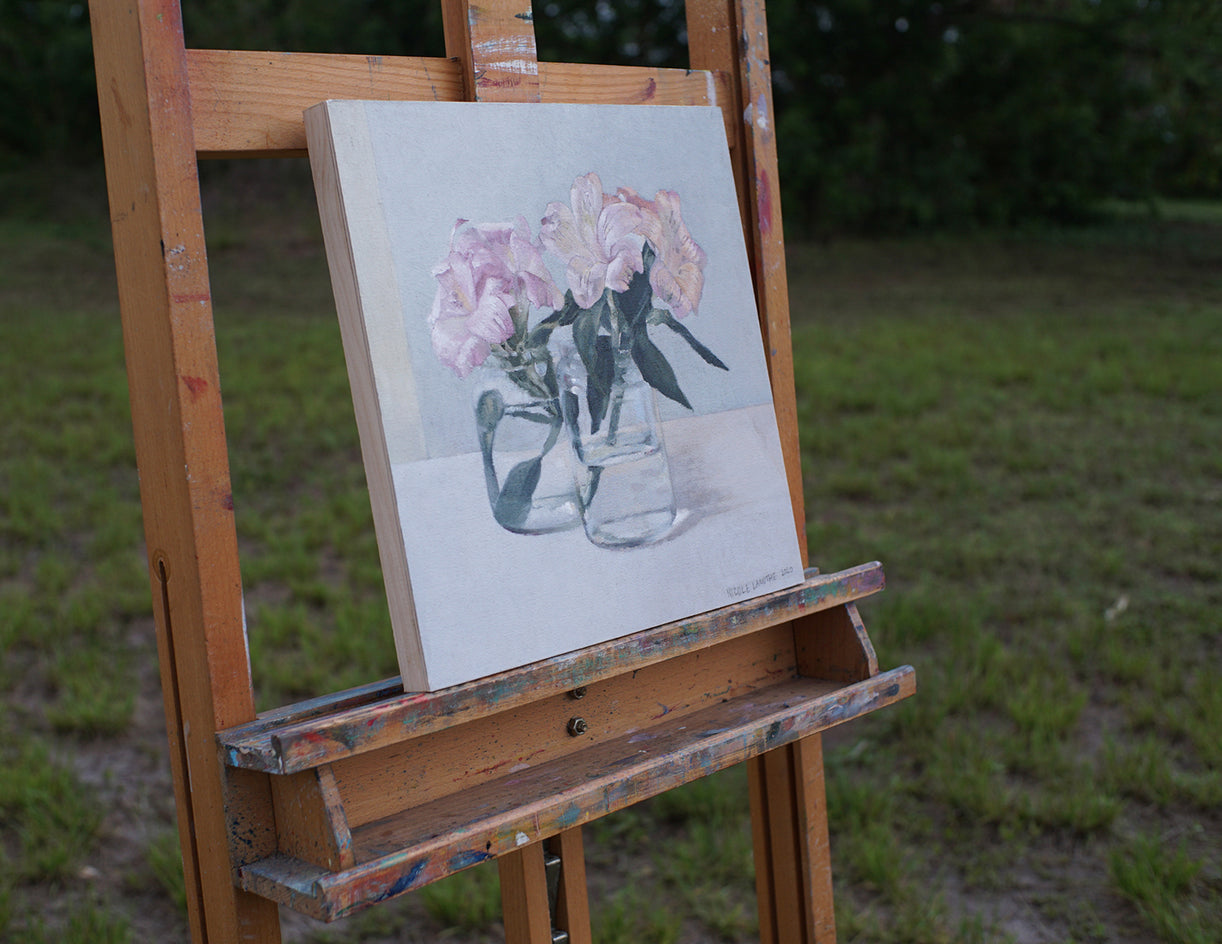 Spring Serenity by Nicole Lamothe |  Side View of Artwork 