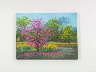 Original art for sale at UGallery.com | Spring's Here by Suzanne Massion | $400 | oil painting | 14' h x 18' w | photo 4