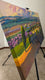 Original art for sale at UGallery.com | Daylight's Embrace by Sri Rao | $2,900 | acrylic painting | 24' h x 48' w | thumbnail 2