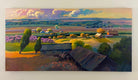 Original art for sale at UGallery.com | Daylight's Embrace by Sri Rao | $2,900 | acrylic painting | 24' h x 48' w | thumbnail 3