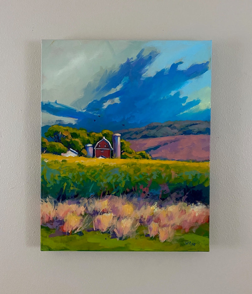 One Morning That Summer by Sri Rao |  Context View of Artwork 