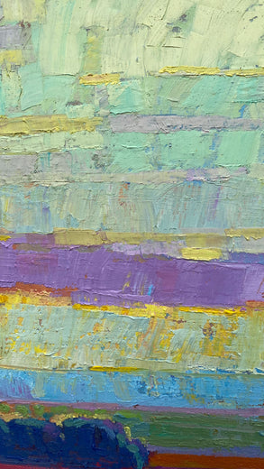 New Begining Series-2 by Srinivas Kathoju |   Closeup View of Artwork 