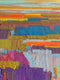 Original art for sale at UGallery.com | Purple Fields and the Horizon 2 by Srinivas Kathoju | $425 | oil painting | 12' h x 12' w | thumbnail 4